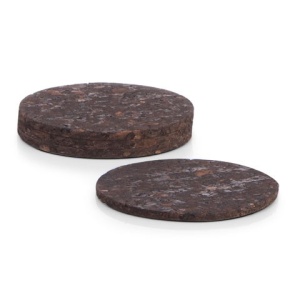 Set 4 coaster pluta Ø9 cm