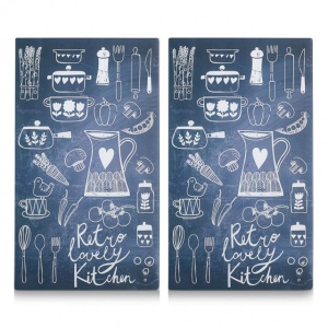 Set 2 buc.protectie plita-model LOVELY KITCHEN