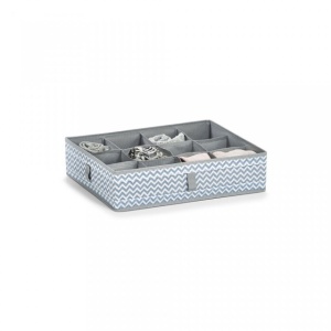 ORGANIZATOR GRI/ALB DIN FLEECE STORAGE,12 COMPARTIMENTE