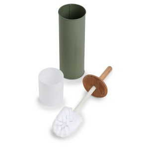 PERIE TOALETA VERDE SALVIE,DIN METAL SI BAMBUS,ZELLER E