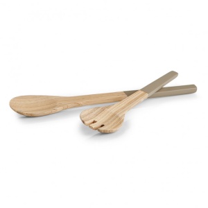 SET USTENSILE SALATA DIN BAMBUS,ZELLER