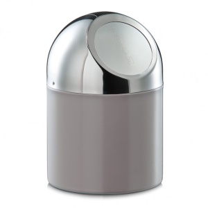 Cos birou inox/metal cromat