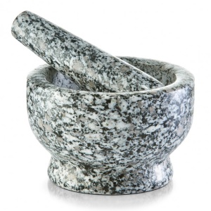 Mojar din granit,culoare gri