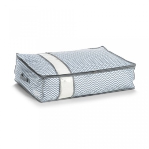 Organizator gri/alb din fleece storage,ZELLER