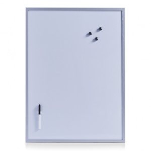 PANOU MEMO GRI DIN METAL 60 X 80 CM, ZELLER