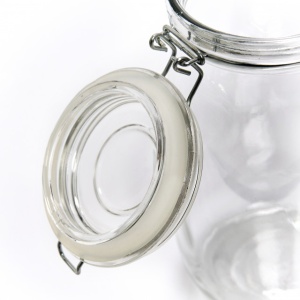 BORCAN CU CAPAC TRANSPARENT DIN STICLA,750 ML.,ZELLER