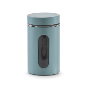 BORCAN DE DEPOZITARE,900ML,METAL/STICLA,ZELLER
