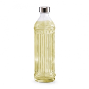 STICLA TRANSPARENTA CU DOP DIN INOX,970 ML.,ZELLER