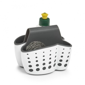 SUPORT ALB/GRI DIN PLASTIC PENTRU BUCATARIE,ZELLER