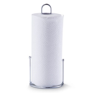 Suport hartie bucatarie metal cromat Ø13,5x30cm