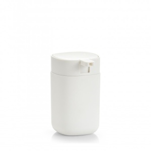DISPENSER SAPUN LICHID,DIN PLASTIC ALB,ZELLER