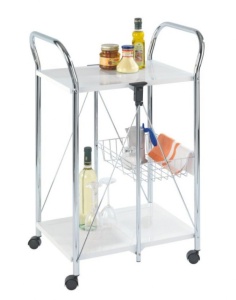 Carucior pliabil pentru bucatarie Sunny White Wenko