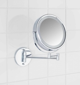 Oglinda de perete cu led-uri