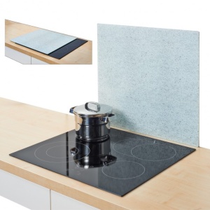 Placa sticla-protectie perete-model Granit