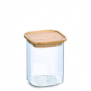 Recipient sticla cu capac din bambus,900 ml,Zeller