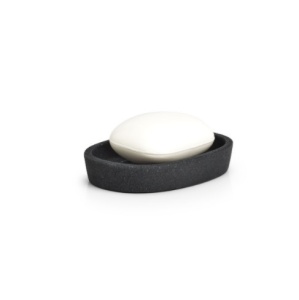 SAVONIERA NEAGRA DIN POLIRASINA,2 X 11 CM,ZELLER