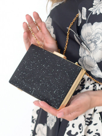 Clutch Glamour Black