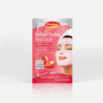 Masca cu capsuni Schaebens 50003, 2x6 ml