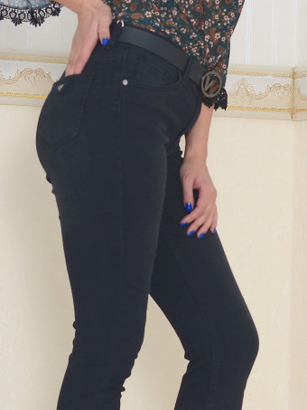 Pantaloni Dama Jeans Masura Mare ZP505