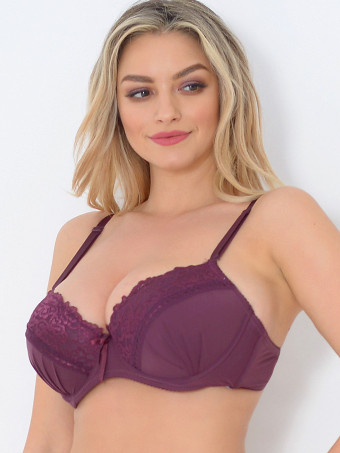 Sutien Cupa C 80123 Plum