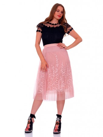Fusta Glamour 1801 Roze
