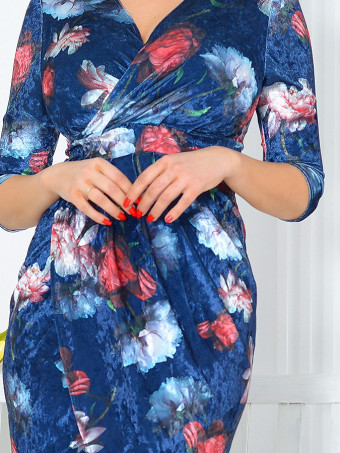 Rochie din Catifea Aysun 03