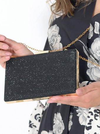 Clutch Glamour Black