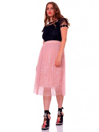 Fusta Glamour 1801 Roze