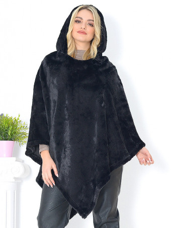 Poncho din Blana Irisha DT06602-09