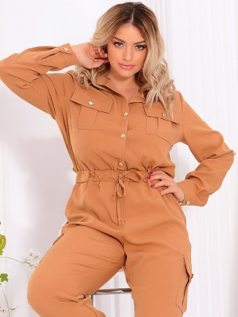 Salopeta Dama Aviator Beige