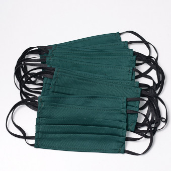 Set 50 Bucati de Masca Faciala Bumbac si TNT Green