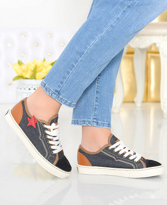 Tenisi Dama Star Black