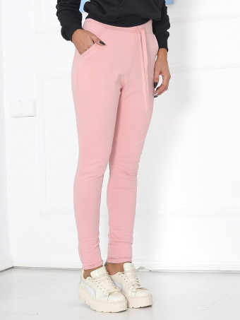 Pantaloni Cu Tur Sport 2794-H612 Rose