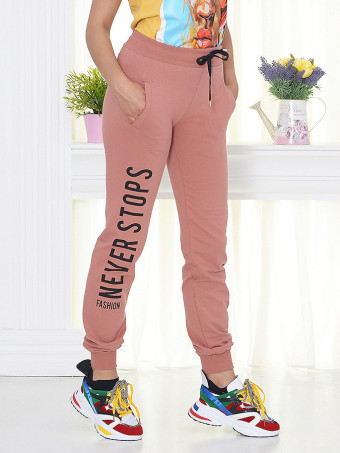 Pantaloni Sport 9052 Dark Rose