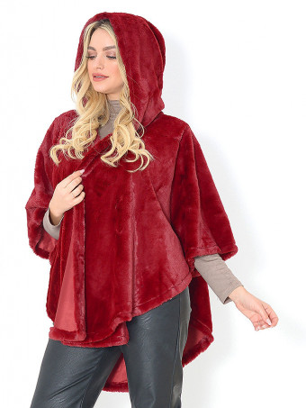 Poncho din Blana Masha DT06601-05