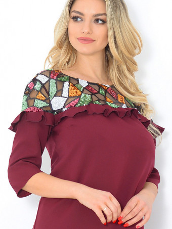 Rochie Maze Cherry