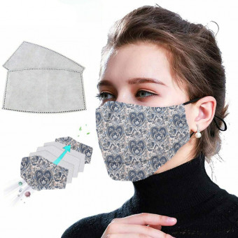 Set de Masca Faciala de Multipla Folosinta MFM si 5 filtre