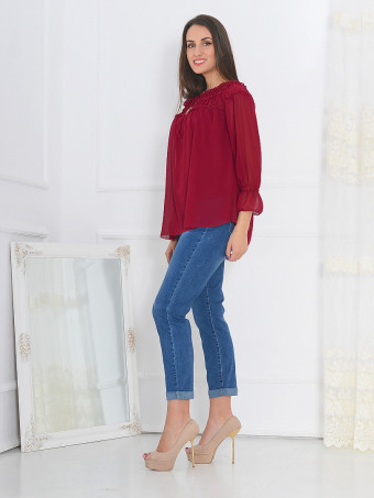 Pantaloni Dama Jeans Masura Mare ZL6602