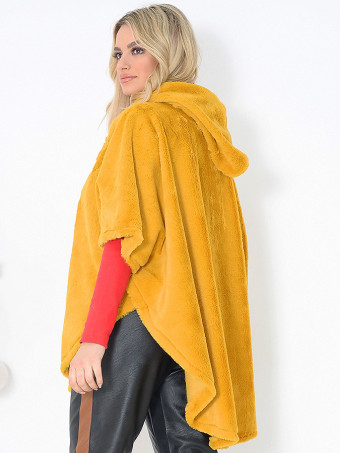 Poncho din Blana Masha DT06601-06