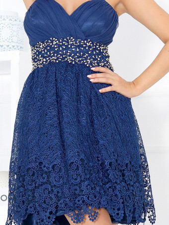 Rochie Scurta DeLuxe Gorgous Navy