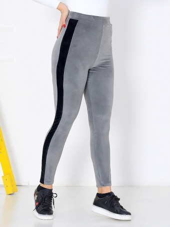 Pantaloni grosi din Catifea Xena 03