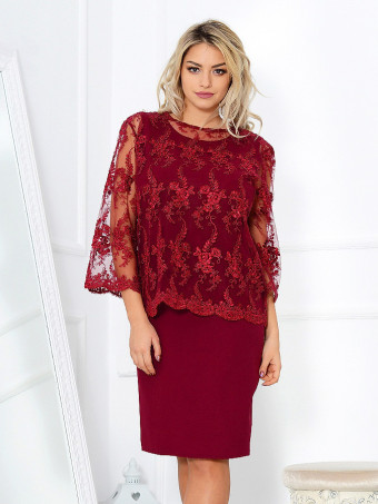 Compleu Dama Saray Cherry 02