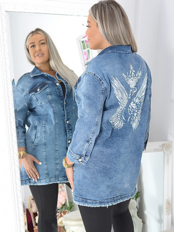 Geaca Dama Jeans 03019-01