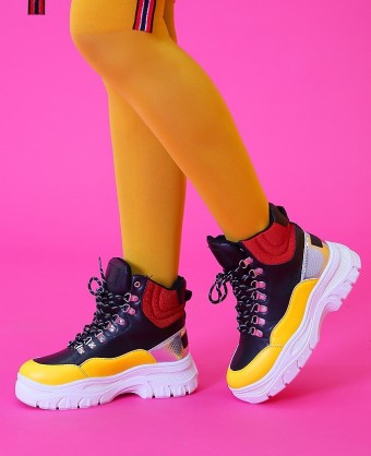 Ghete Sport Y081 Yellow