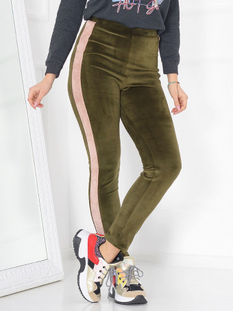 Pantaloni grosi din Catifea Xena 07