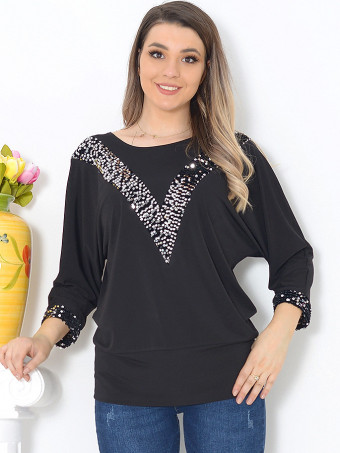 Bluza Cu Paiete Glamour 01