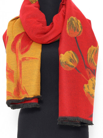 Esarfa Groasa Flowers 61