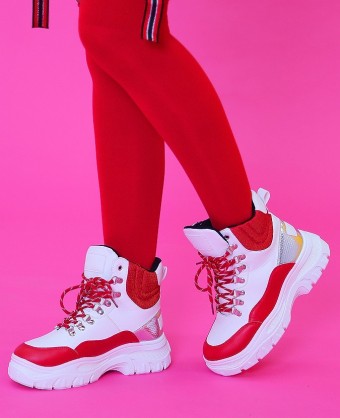 Ghete Sport Y081 Red