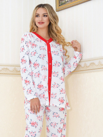 Pijama Dama Masura Mare Floris 11