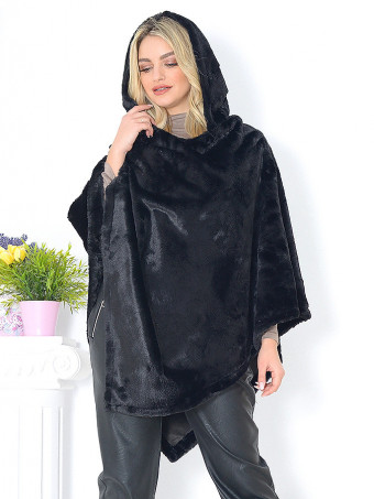 Poncho din Blana Irisha DT06602-09